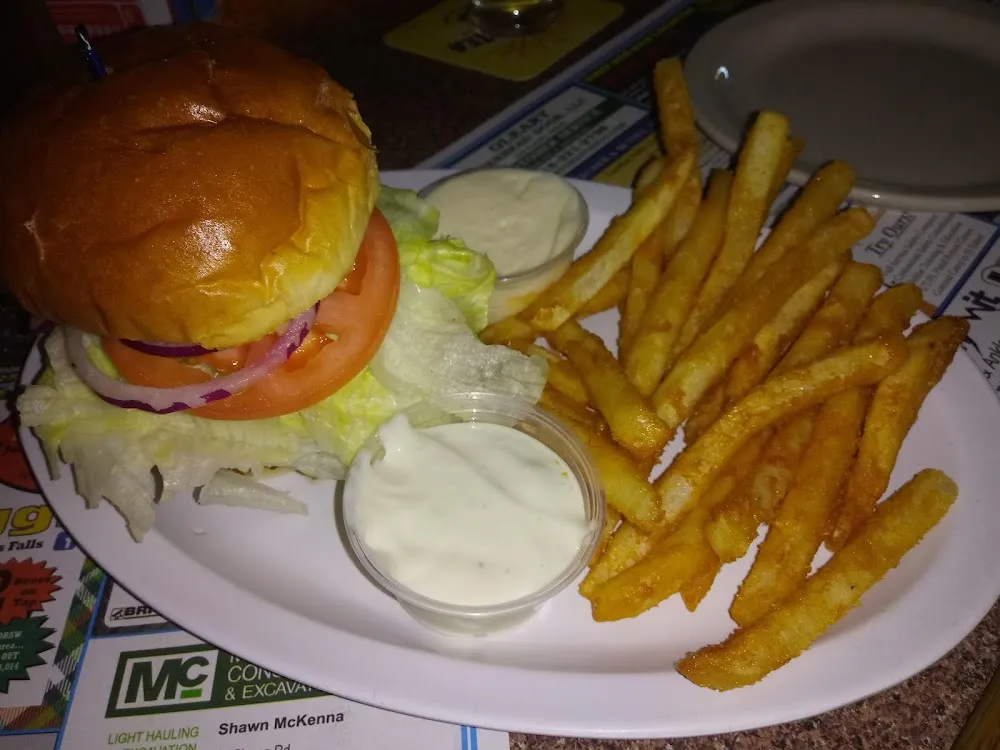 Cheeseburger and Fries